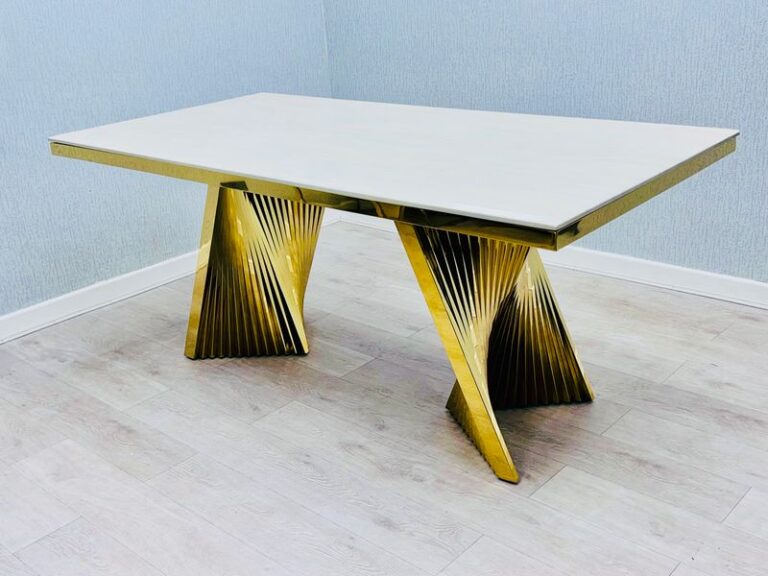 Ravello Cream & Gold Coffee Table