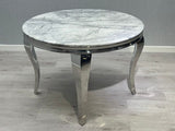 Sofia Grey & Silver Dining Table – All Sizes