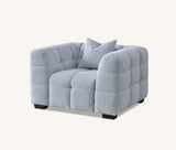 ALUXO® Tribeca Sofa Range in Pearl Boucle