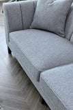 ALUXO® Cooper 3 Seater Sofa in Dolphin Boucle