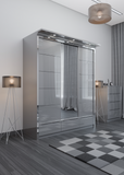 W01 High Gloss Wardrobe