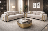 FOCUS CREAM 3 + 2 Sofa