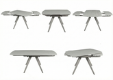 Cambridge Grey Extending Dining Table