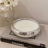 Aeolian 3 Wick Silver Scented Candle