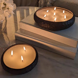 Aeolian 7 Wick Black Scented Candle
