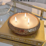 Aeolian 3 Wick Bronze Scented Candle