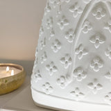 Alessia White Designer Inspired Handbag Ornament