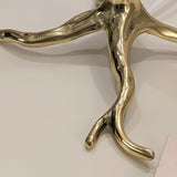 Angelina Premium Cream & Gold Feather Table Lamp