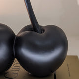 Black Decorative Cherry Ornament