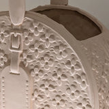 Cecilia Beige Designer Inspired Rounded Handbag Ornament