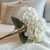 Cream Hydrangea Faux Floral Bunch