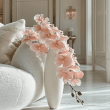 Faux Baby Pink Orchid Single Stem Flower