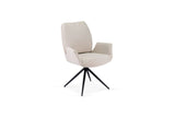 Sydney Cream Ceramic Set of Dining Table with 6x chairs