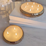 Set of 2 Aeolian Bronze Candles