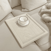 Soho Cream Oak Veneer Sofa Table