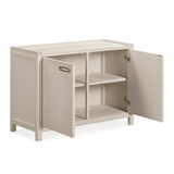 Soho Cream Oak Veneer 2 Door Sideboard