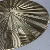 Sunburst Gold Round Placemat