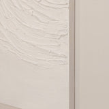 Tilly Cream Half Moon Textured Canvas Wall Art