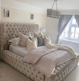 Bespoke Artemis Bed - Crushed Mink