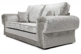 Tangence 3 + 2 Seater Sofa Silver Shimmer