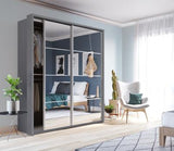 17 Sliding Door Wardrobe 180cm - Italiancityfurniture