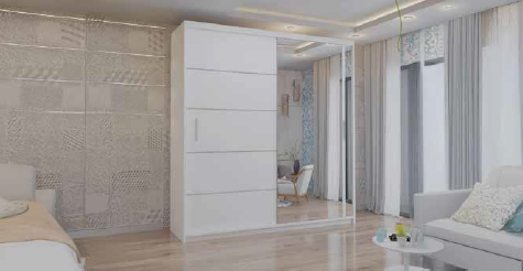 VISION WARDROBE 2 DOOR