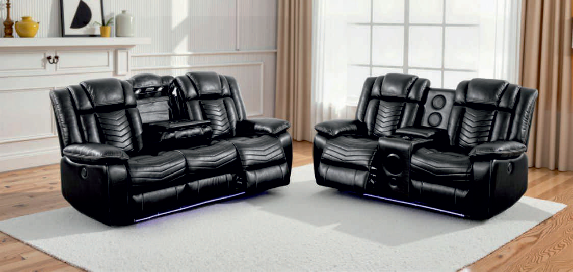 Michigan Recliner Leather Sofa