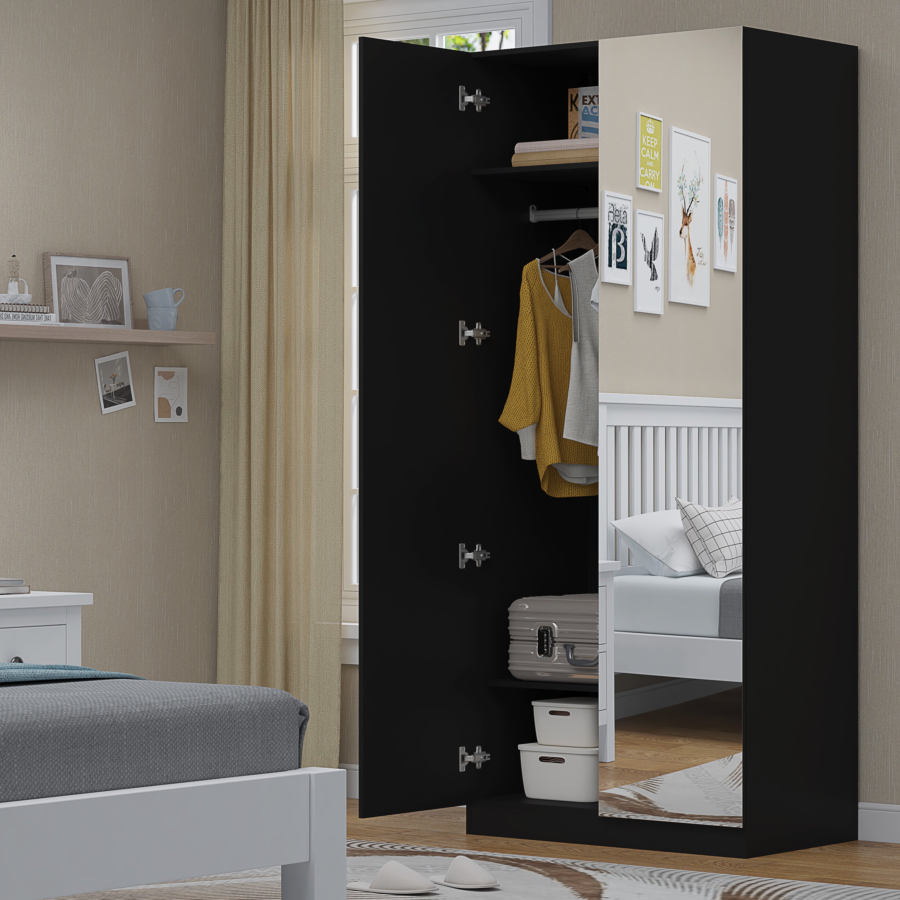 Derby Glossy wardrobe