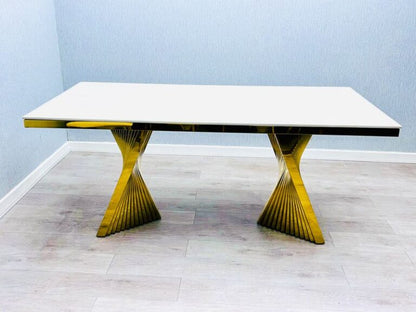 Ravello Cream & Gold Coffee Table