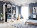 17 Sliding Door Wardrobe 180cm - Italiancityfurniture