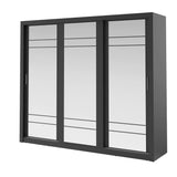 AR-02 Sliding Door Wardrobe 250cm - Italiancityfurniture