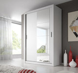 04 Sliding Door Wardrobe 150cm - Italiancityfurniture