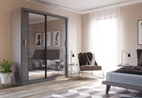 03 Sliding Door Wardrobe 180cm - Italiancityfurniture