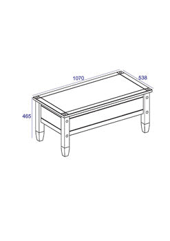 CR902	Corona coffe table