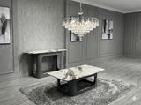 Lina Grey Console Table