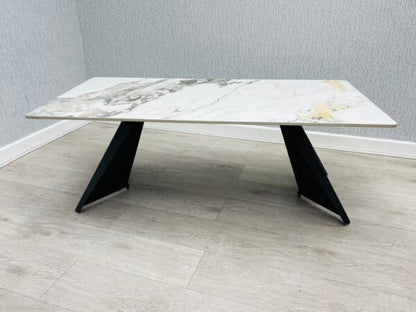 Chicago Grey Ceramic Coffee Table