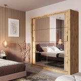 03 Sliding Door Wardrobe 180cm - Italiancityfurniture