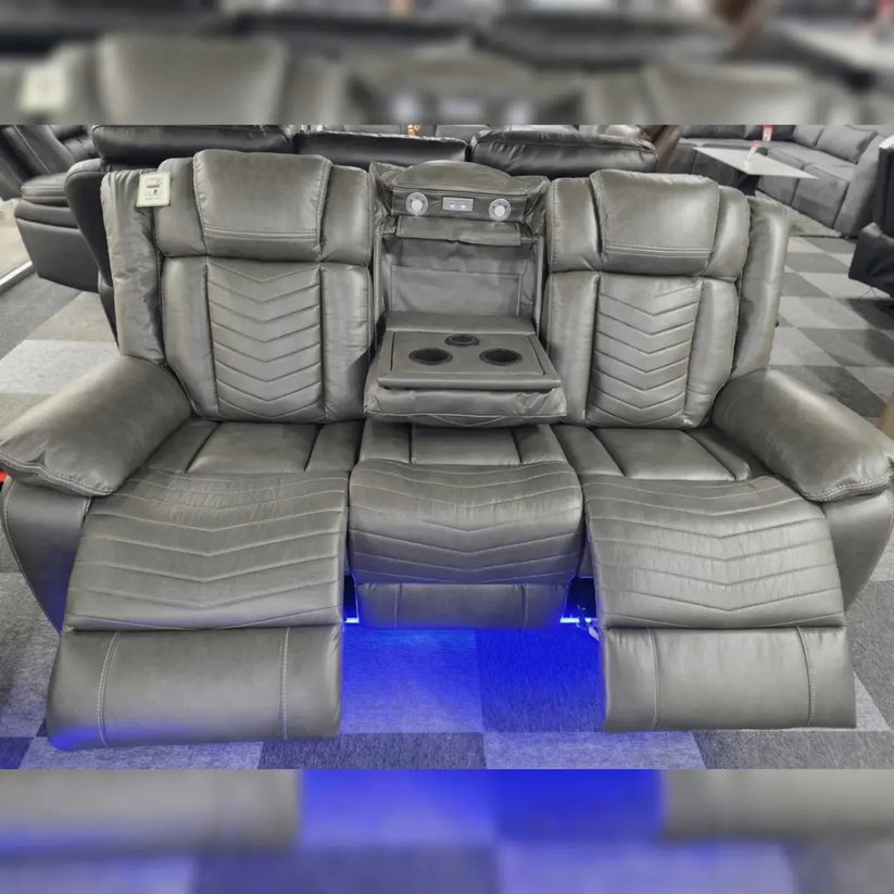 Michigan Recliner Leather Sofa