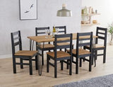 AGTB3SET4	AUG Table+ChairSet 1xAGTB3+3xCRB107pair