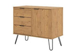 AG915	Augusta small sideboard with 1 doors, 3 drawers