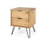 AG510	Augusta 2 drawer bedside cabinet