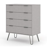 AGG514	Grey Augusta 4 drawer chest