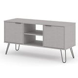 AGG912	Grey Augusta 2 door flat screen tv unit