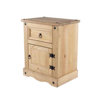 CR510	Corona 1 door, 1 drawer bedside cabinet