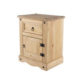 CR510	Corona 1 door, 1 drawer bedside cabinet