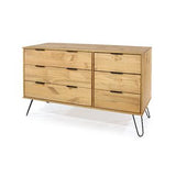 AG533	Augusta 3+3 drawer wide chest of drawers