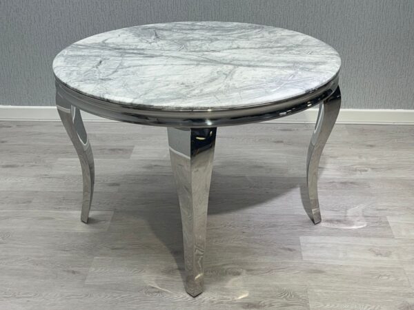 Sofia Grey & Silver Dining Table – All Sizes