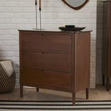 Norway Walnut Chest of 3 Drawers