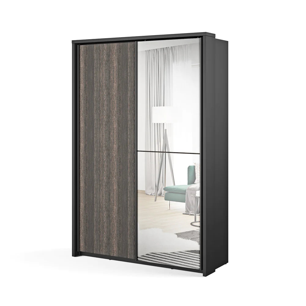 021 Sliding Door Wardrobe 160cm - Italiancityfurniture