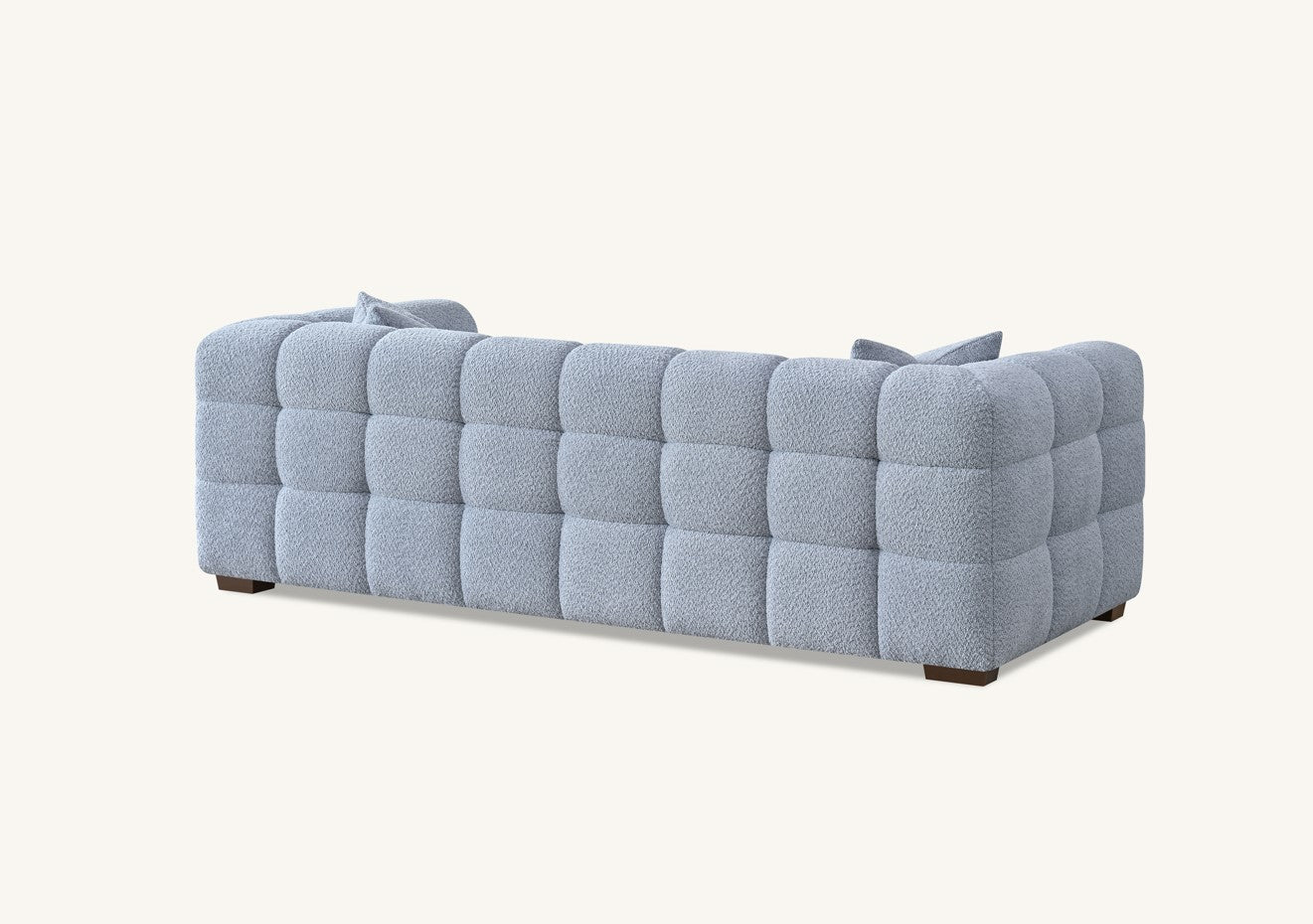 ALUXO® Tribeca Sofa Range in Pearl Boucle